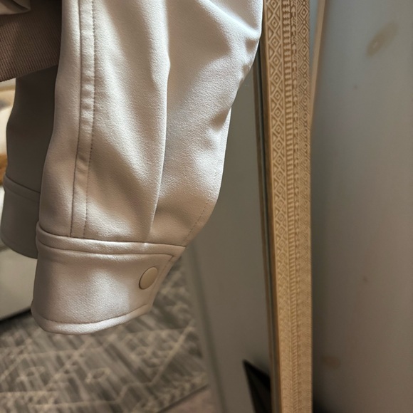 Athleta Endless Bomber Jacket in Khaki - Picture 4 of 11